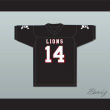 Load image into Gallery viewer, De&#39;Andre Johnson 14 EMCC Lions Black Football Jersey Includes Patches