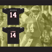 Load image into Gallery viewer, De&#39;Andre Johnson 14 EMCC Lions Black Football Jersey Includes Patches