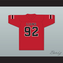 Load image into Gallery viewer, Marcel Andry 92 EMCC Lions Red Football Jersey