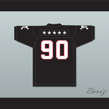 Load image into Gallery viewer, Ronald Ollie 90 EMCC Lions Black Football Jersey Includes Patches