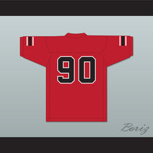Load image into Gallery viewer, Ronald Ollie 90 EMCC Lions Red Football Jersey