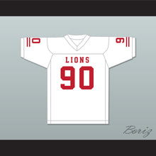 Load image into Gallery viewer, Ronald Ollie 90 EMCC Lions White Football Jersey