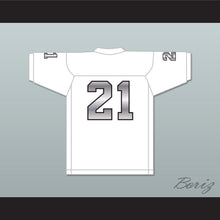 Load image into Gallery viewer, Ryan Lee 21 EMCC Lions White Alternate Football Jersey