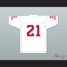 Load image into Gallery viewer, Ryan Lee 21 EMCC Lions White Football Jersey