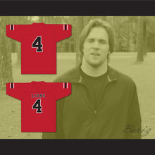Load image into Gallery viewer, Wyatt Roberts 4 EMCC Lions Red Football Jersey