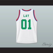 Load image into Gallery viewer, Kenneth Lay 01 Enron Company Picnic Basketball Jersey