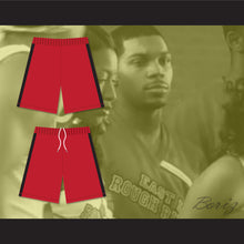 Load image into Gallery viewer, East LA Rough Riders Red Male Cheerleader Shorts