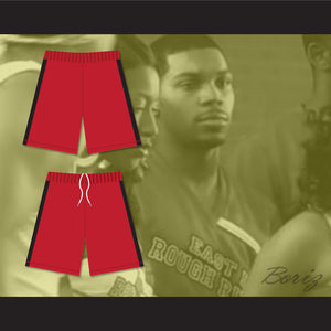 East LA Rough Riders Red Male Cheerleader Shorts