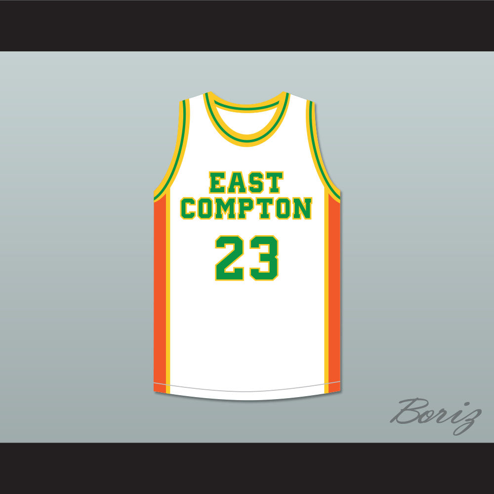 East Compton Clovers White Basketball Jersey