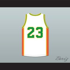 East Compton Clovers White Basketball Jersey