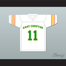 Load image into Gallery viewer, East Compton Clovers White Football Jersey