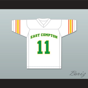 East Compton Clovers White Football Jersey