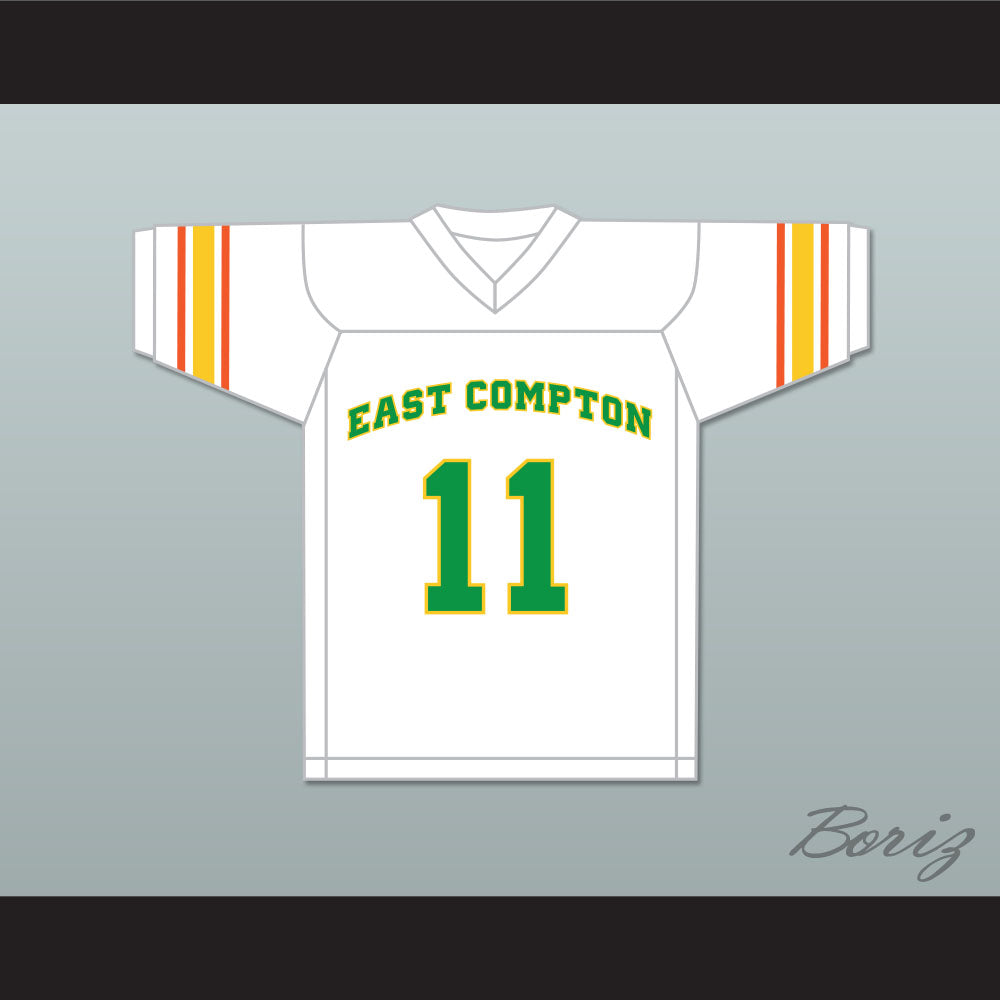 East Compton Clovers White Football Jersey