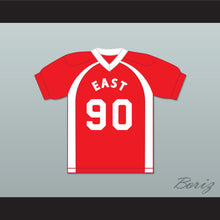 Load image into Gallery viewer, East/West College Bowl Jackmerius Tacktheritrix 90 East Football Jersey Key &amp; Peele