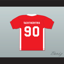 Load image into Gallery viewer, East/West College Bowl Jackmerius Tacktheritrix 90 East Football Jersey Key &amp; Peele