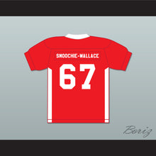 Load image into Gallery viewer, East/West College Bowl Tyroil Smoochie-Wallace 67 East Football Jersey Key &amp; Peele
