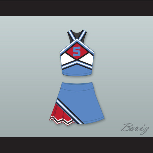 The East-West Coast Shets Cheerleader Uniform Bring It On: In It to Win It Design 4