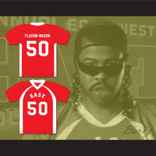 Load image into Gallery viewer, East/West College Bowl Xmus Jaxon Flaxon-Waxon 50 East Football Jersey Key &amp; Peele
