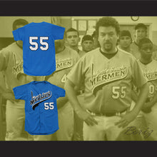 Load image into Gallery viewer, Kenny Powers 55 Myrtle Beach Mermen Baseball Jersey Eastbound and Down