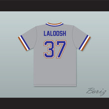 Load image into Gallery viewer, Ebby Calvin Laloosh 37 Durham Bulls Gray Baseball Jersey 2