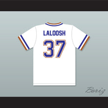 Load image into Gallery viewer, Ebby Calvin Laloosh 37 Durham Bulls White Baseball Jersey 1