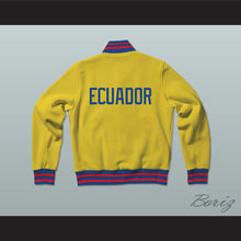 Load image into Gallery viewer, Ecuador Varsity Letterman Jacket-Style Sweatshirt
