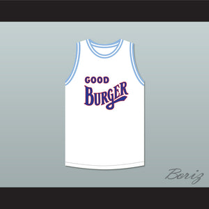 Ed 1 Good Burger White Basketball Jersey