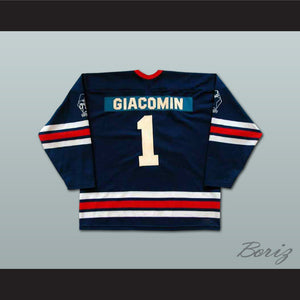 Ed Giacomin NY Original Six Oldtimers Hockey Jersey