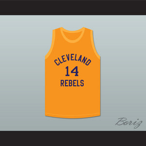 Ed Sadowski 14 Cleveland Rebels Basketball Jersey