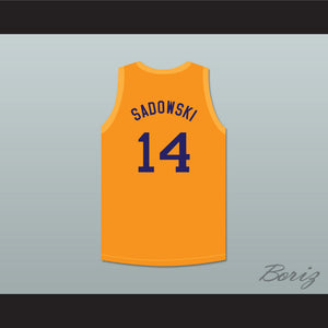 Ed Sadowski 14 Cleveland Rebels Basketball Jersey