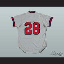 Load image into Gallery viewer, Edmonton Trappers Gray Baseball Jersey