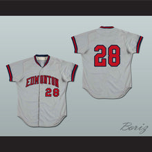 Load image into Gallery viewer, Edmonton Trappers Gray Baseball Jersey