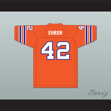 Load image into Gallery viewer, Ehren McGhehey 42 Football Follies Orange Football Jersey 2
