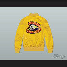 Load image into Gallery viewer, Electric Eliminators Gang Yellow Varsity Letterman Satin Bomber Jacket The Warriors