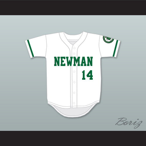 Player 14 Isidore Newman High School White Baseball Jersey