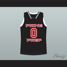 Load image into Gallery viewer, Emmanuel Mudiay 0 Prime Prep Black Basketball Jersey