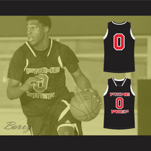 Load image into Gallery viewer, Emmanuel Mudiay 0 Prime Prep Black Basketball Jersey