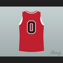 Load image into Gallery viewer, Emmanuel Mudiay 0 Prime Prep Red Basketball Jersey