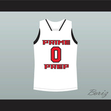 Load image into Gallery viewer, Emmanuel Mudiay 0 Prime Prep White Basketball Jersey