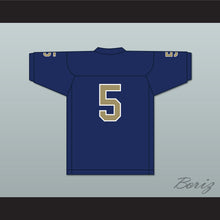 Load image into Gallery viewer, Emmit Gooden 5 Independence Community College Pirates Dark Blue Football Jersey