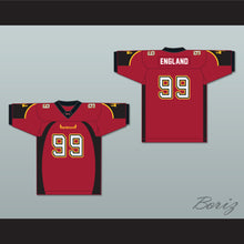 Load image into Gallery viewer, Eric England 99 San Francisco Demons Home Football Jersey