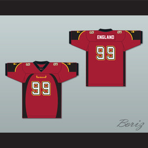 Eric England 99 San Francisco Demons Home Football Jersey