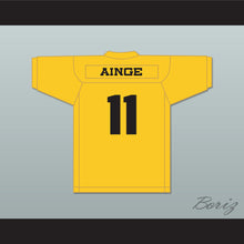 Load image into Gallery viewer, Erik Ainge 11 Blindside Yellow Gold Football Jersey