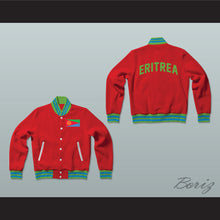Load image into Gallery viewer, Eritrea Varsity Letterman Jacket-Style Sweatshirt