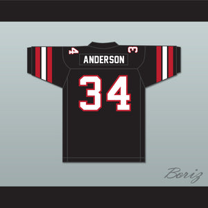 1984 USFL Ernest Anderson 34 Oklahoma Outlaws Road Football Jersey