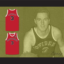 Load image into Gallery viewer, Ernie Calverley 3 Providence Steamrollers Red Basketball Jersey with Patch