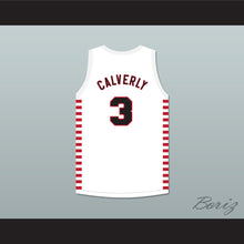 Load image into Gallery viewer, Ernie Calverley 3 Providence Steamrollers White Basketball Jersey with Patch 1