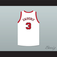 Load image into Gallery viewer, Ernie Calverley 3 Providence Steamrollers White Basketball Jersey with Patch 2