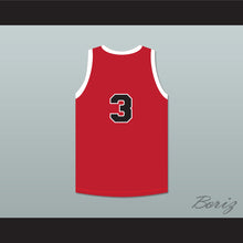Load image into Gallery viewer, Ernie Calverley 3 Providence Steamrollers Red Basketball Jersey