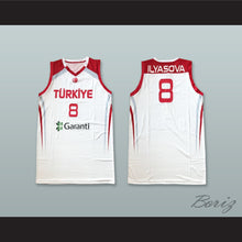 Load image into Gallery viewer, Ersan Ilyasova 8 Turkey White Basketball Jersey